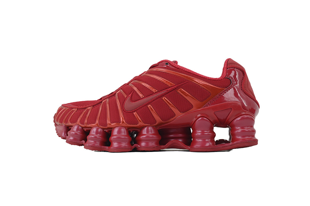Nike Wmns Shox TL 'Gym Red/Gym Red/White' - Image 6