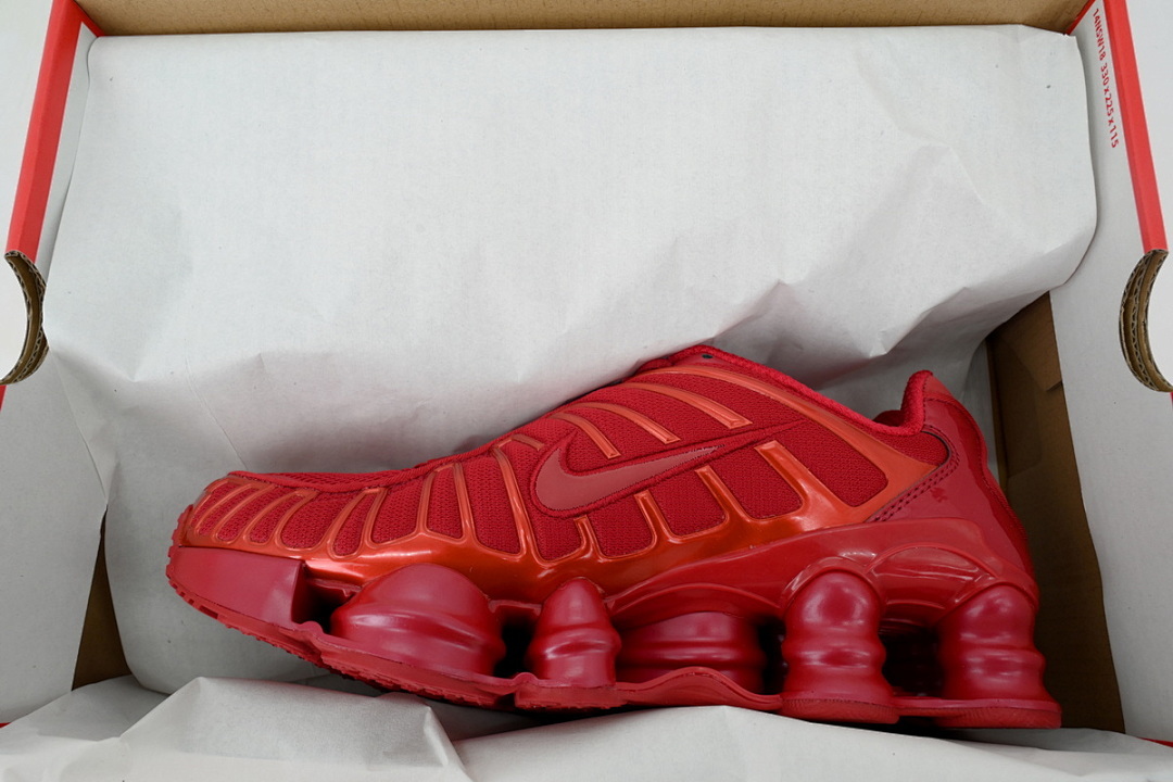 Nike Wmns Shox TL 'Gym Red/Gym Red/White' - Image 7