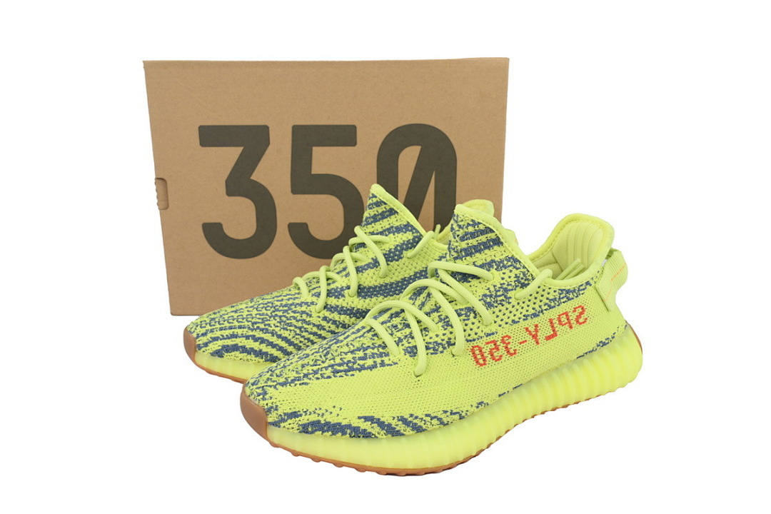 Yeezy Boost 350 V2 'Semi Frozen Yellow' - Image 3