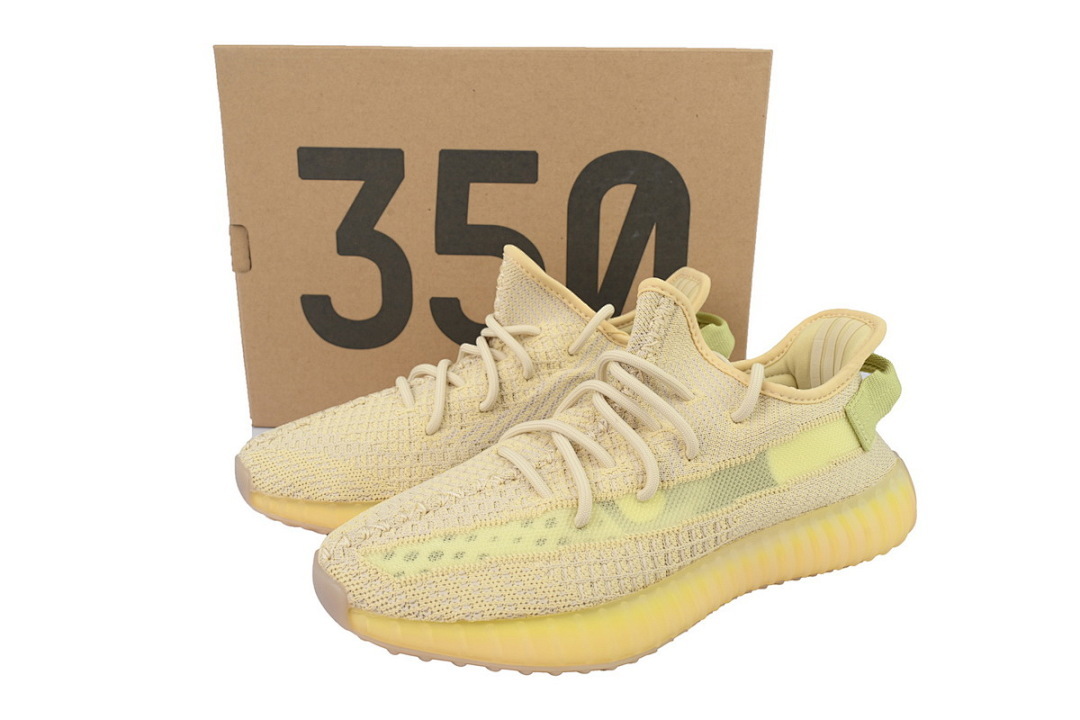adidas Yeezy Boost 350 V2 'Flax' - Image 3